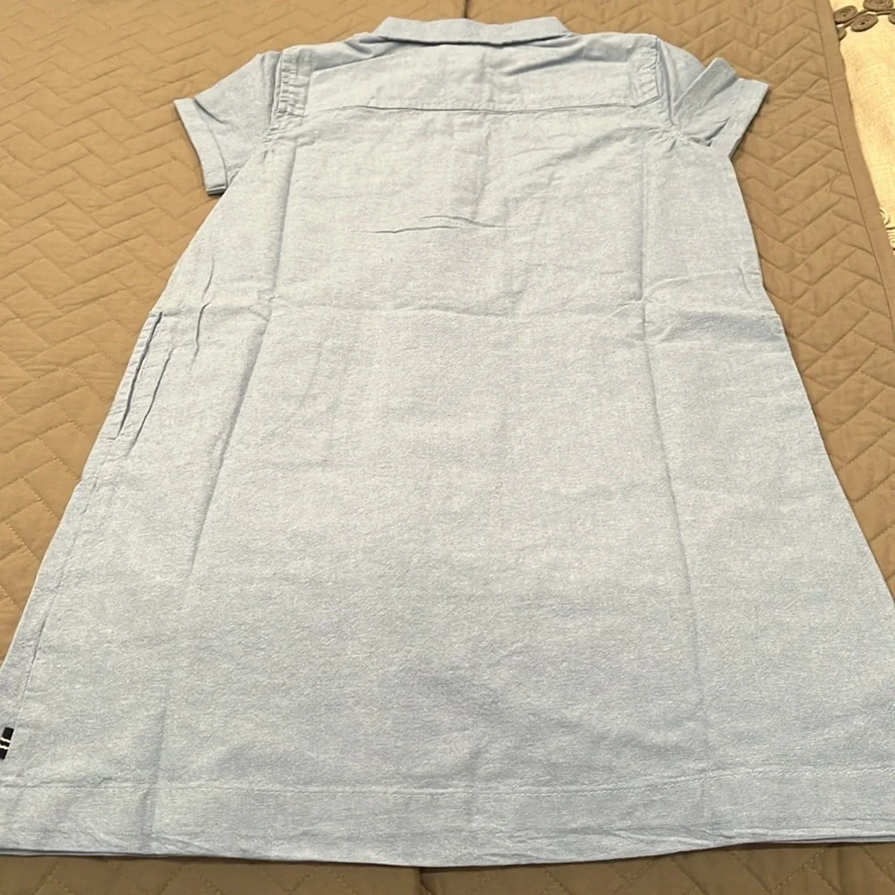 Nautica Girl's Chambray Shirt Dress/NWT/Medium